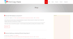Desktop Screenshot of findcopypaste.com